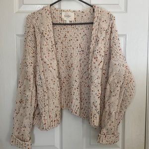 Super cute popcorn cardigan